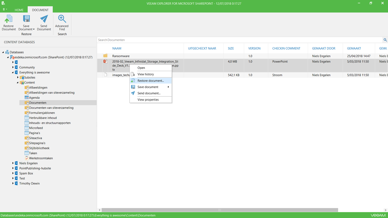 Veeam Backup for Microsoft Office 365